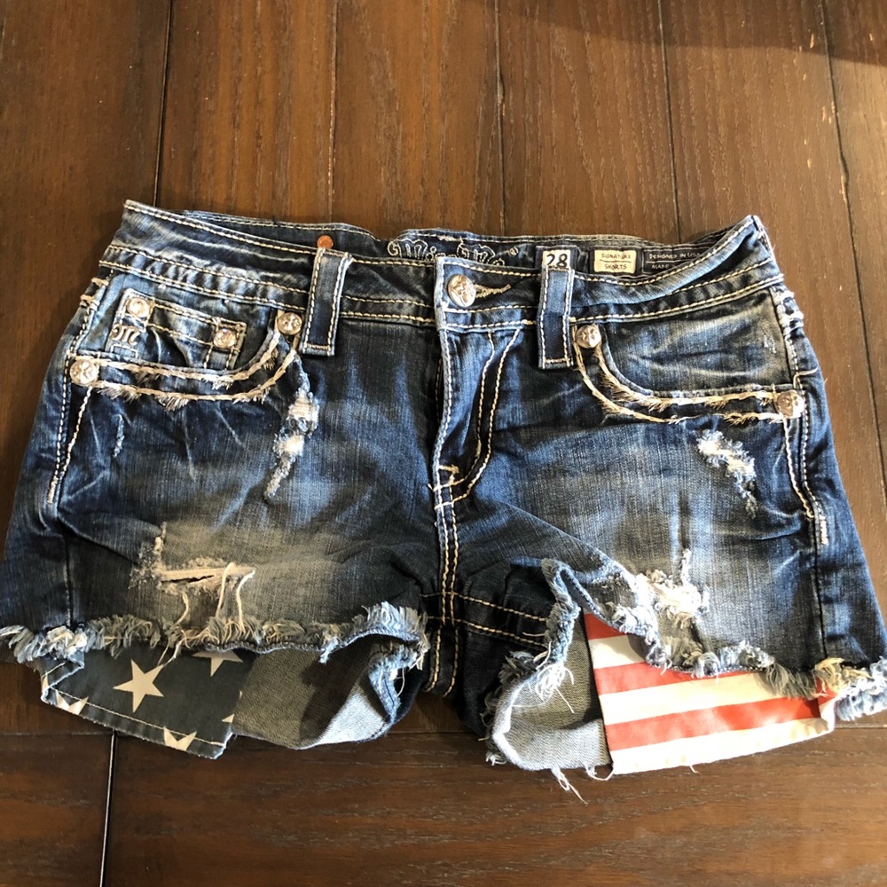Miss Me Jean Cutoff Shorts